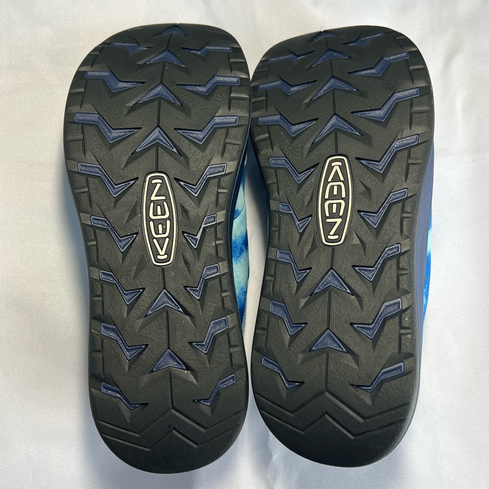 NWOT KEEN Men's Size 10 Whyser Lightweight Crushback Slip on Shoes blue/black - Picture 5 of 11